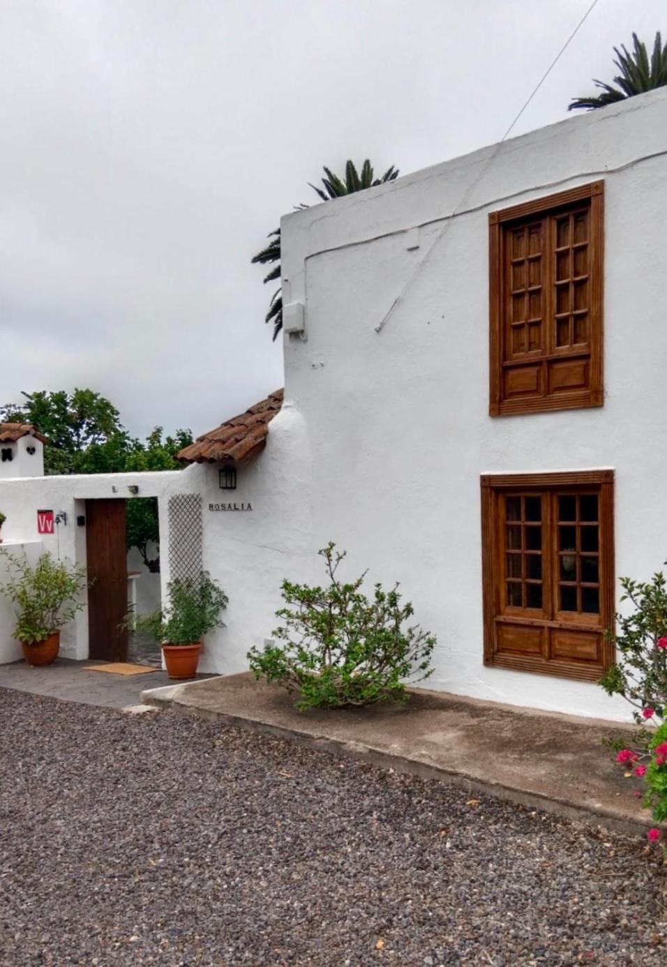 Casa Canaria Tradicional Rosalia ロス・シロス エクステリア 写真